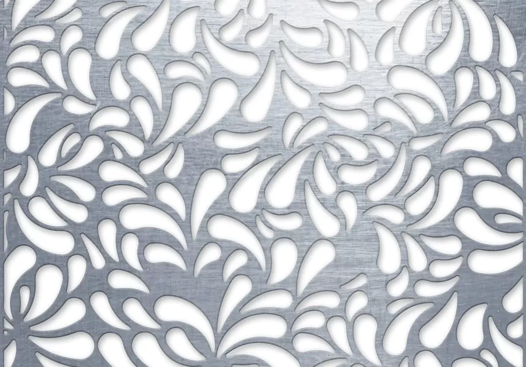 Detail des Designblechs