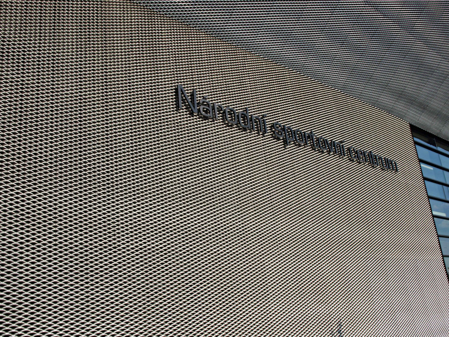 Olympijské centrum Prostějov - fasáda - perfoliea.cz