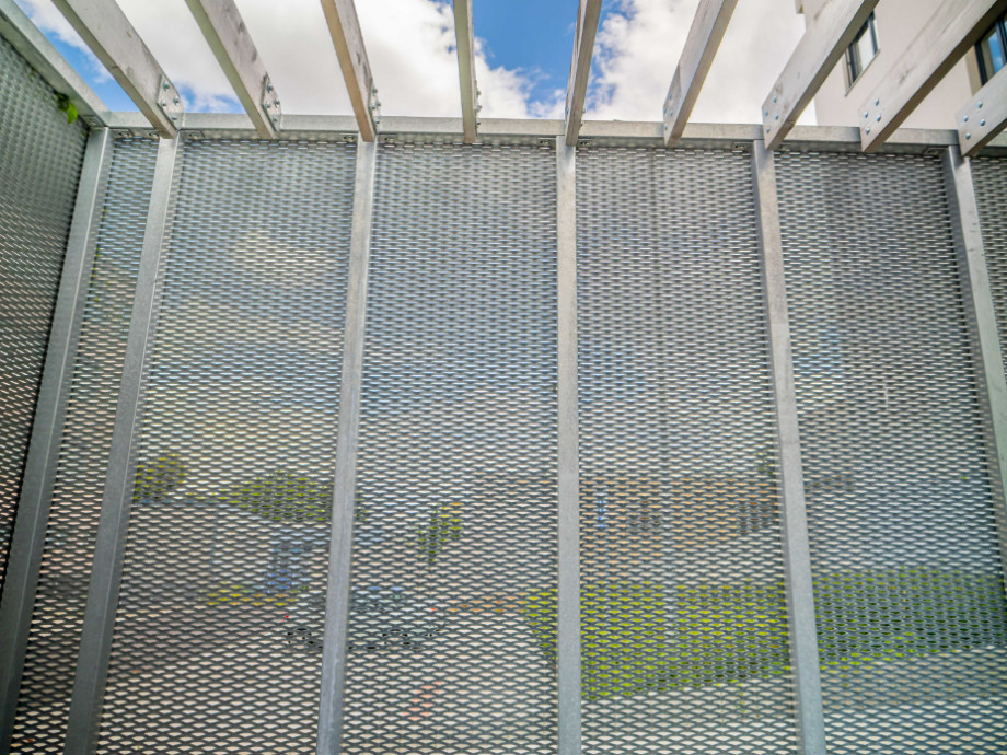 Garagenverkleidung - Streckmetall